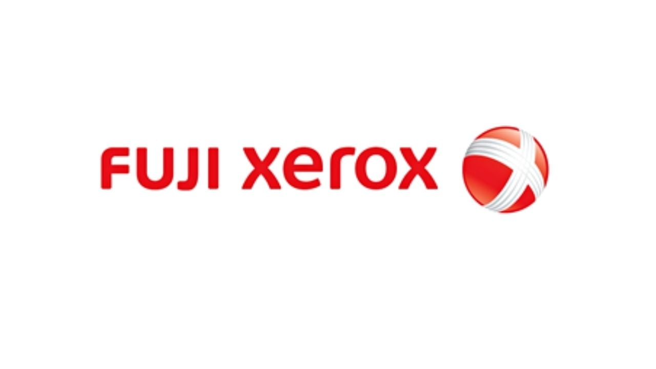 Logo Fuji Xerox, salah satu merk mesin digital printing terkemuka