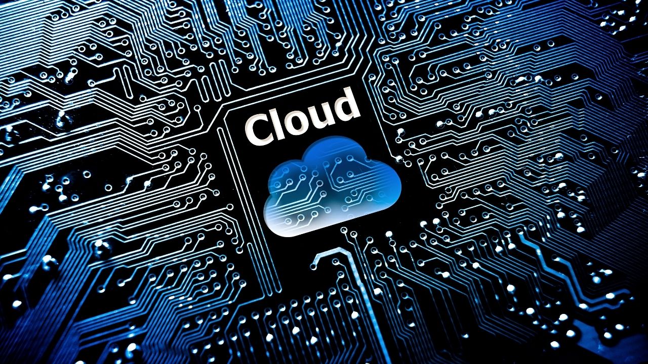Ilustrasi teknologi cloud